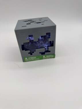 MINECRAFT JELLY CUBE SQUISHY ORE *PURPLE*